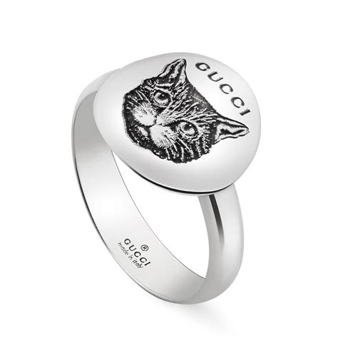 gucci cat star ring|gucci blind for love ring.